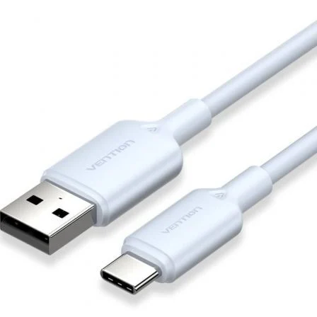 Vention CTQLH Cable USB 2.0 Tipo-C Macho a USB Macho, Carga Rápida 60W, 480Mbps, 1m, Azul Vention CTQLH Cable USB 2.0 Tipo-C Macho a USB Macho, Carga Rápida 60W, 480Mbps, 1m, Azul